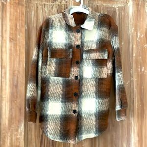 SHEIN polyester jacket.